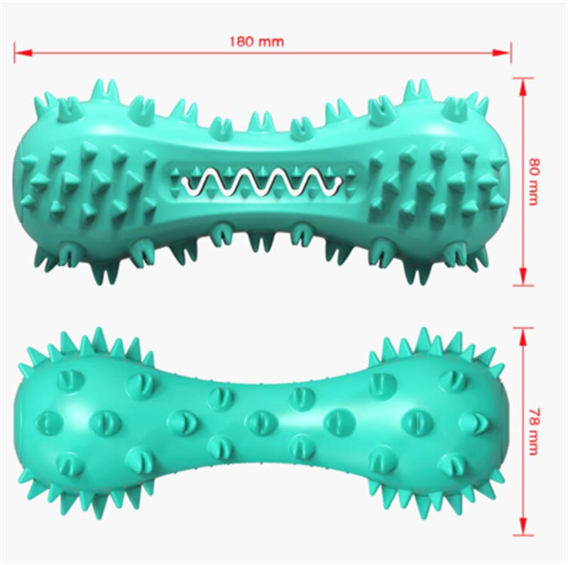 Durable Dog Chew Toy – Dental Cleaning Rubber Stick for Aggressive Chewers
