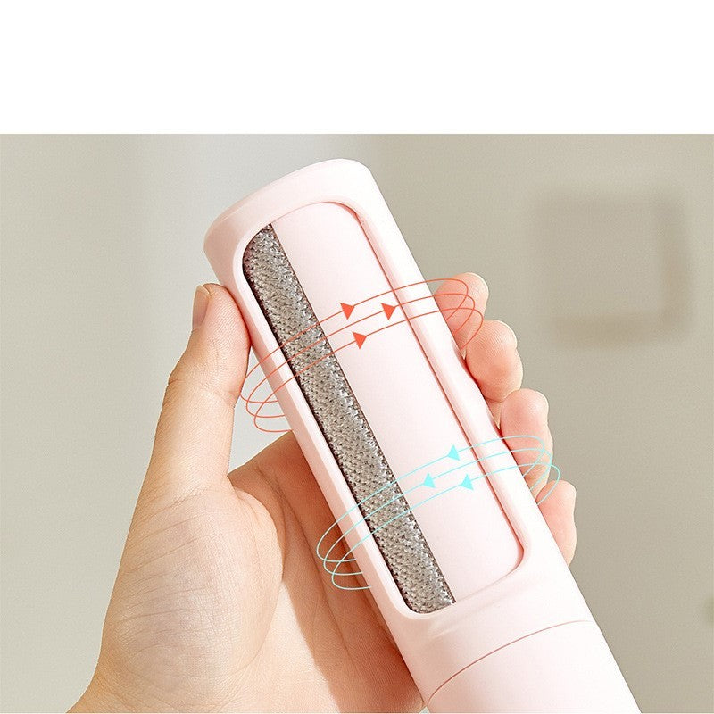 2-in-1 Pet Hair Remover – Reusable & Self-Cleaning Lint Roller for Dogs & Cats