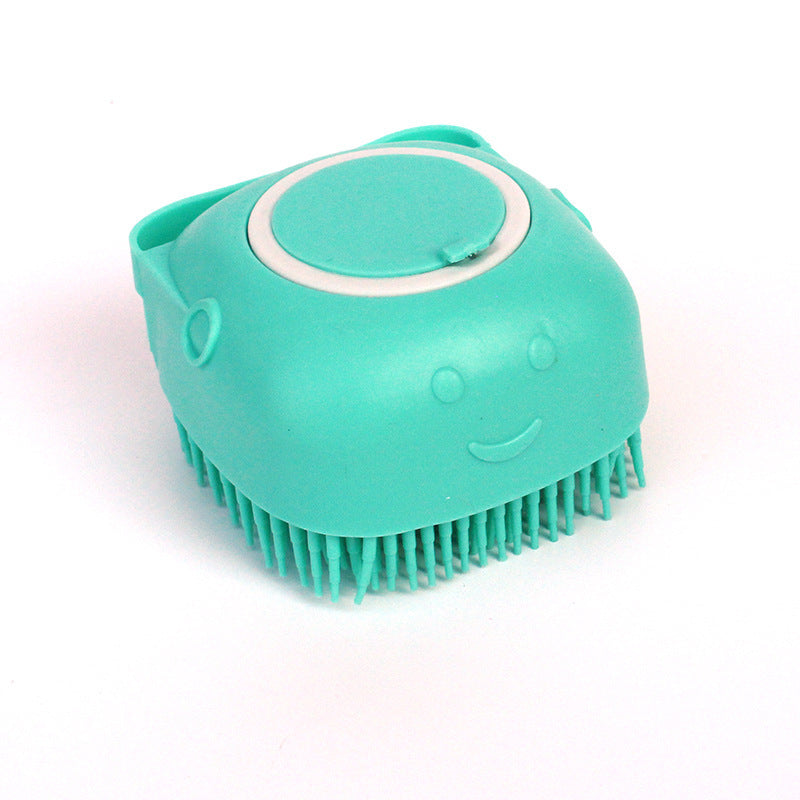 Silicone Dog Bath & Massage Glove – Gentle Grooming & Shampoo Dispenser