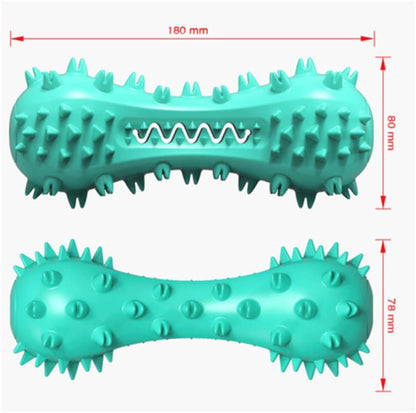 Durable Dog Chew Toy – Dental Cleaning Rubber Stick for Aggressive Chewers