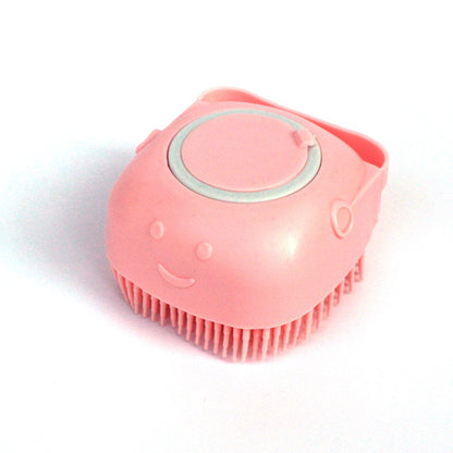 Silicone Dog Bath & Massage Glove – Gentle Grooming & Shampoo Dispenser